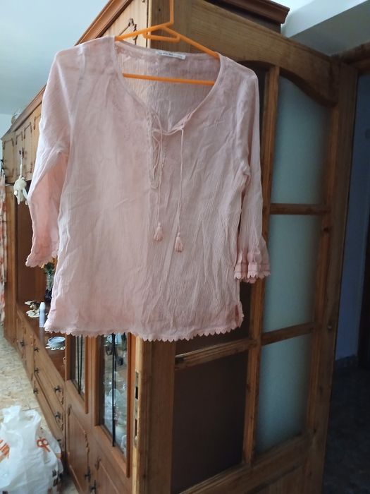 Bluza din bumbac gen ie