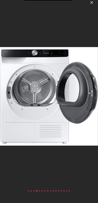 Vând uscător de rufe Samsung 9 kg + kit de suprapunere inclus