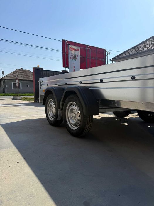 Remorca auto Alfa dublu ax 294×144 (categoria B)
