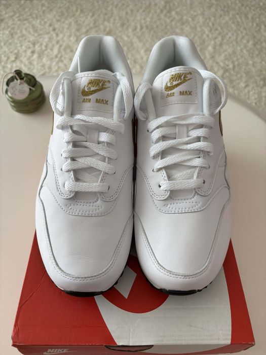 Nike Air Max 90/1, mărimea 42, originali, din piele naturală, noi-nouți, în cutia originală, preț FIX