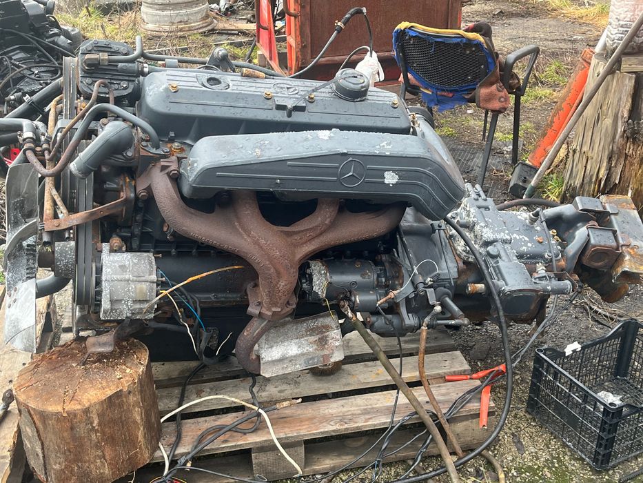 Motor +cutie Mercedes 814 6cilindri