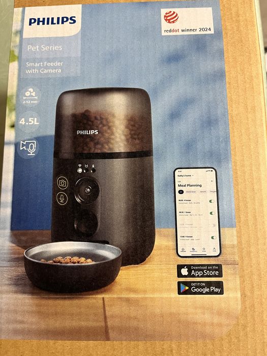 Автоматична хранилка за котка на Philips