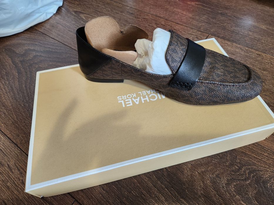 Кожени мокасини Michael Kors