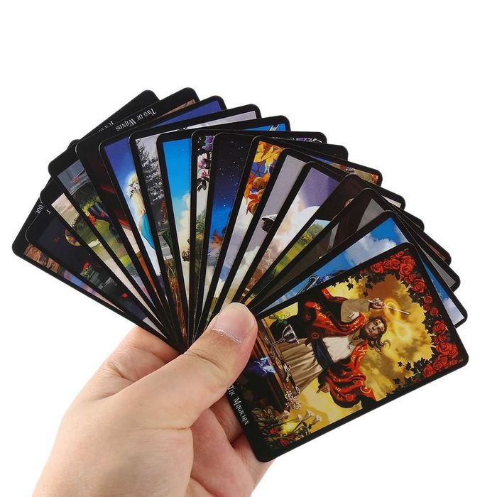 Колдовское Таро Ведьм Э.Дюган (Witches Tarot E. Dugan) в железном бокс