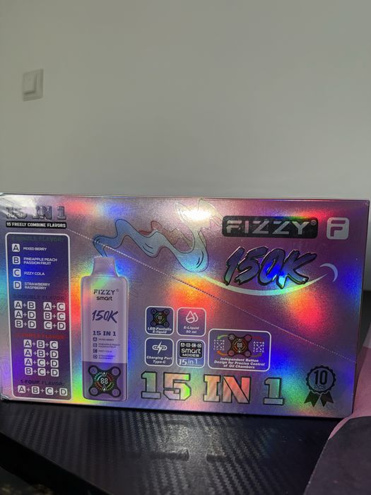 Vape 150,000 reincarcabil 16 in 1 (Fizzy)
