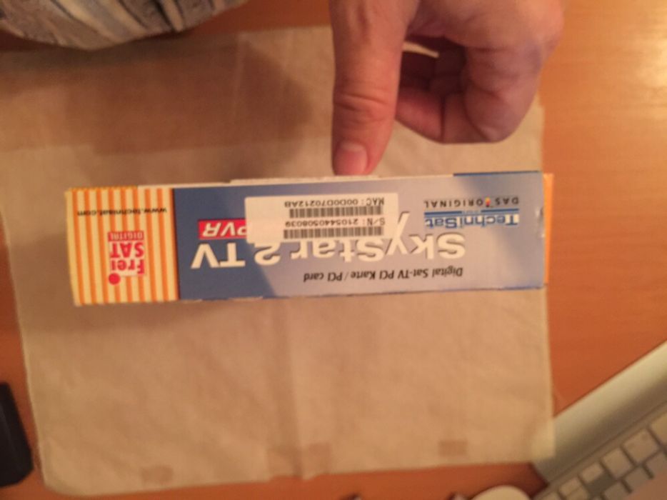 Skystar 2 PCI modul-placa de receptie satelit pentru PC