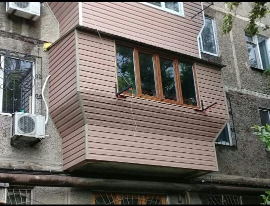 Обшивка балкона и лоджи