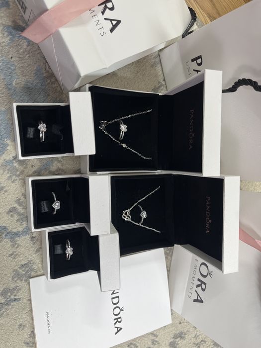 Наборы и кольца от пандоры, Pandora