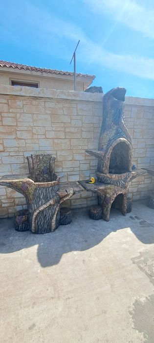 Чешми, градински мивки от бетон