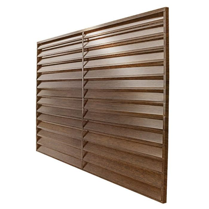 Забор металлический жалюзи из качественных материалов