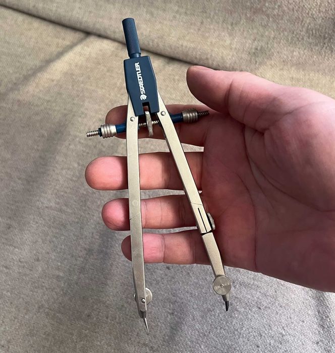 Compas profesional Staedtler Mars Superbow Germania stare foarte buna