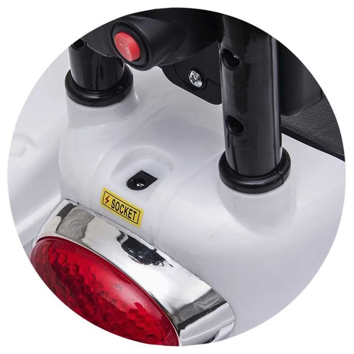 Motocicleta electrica, Chipolino, Police, white