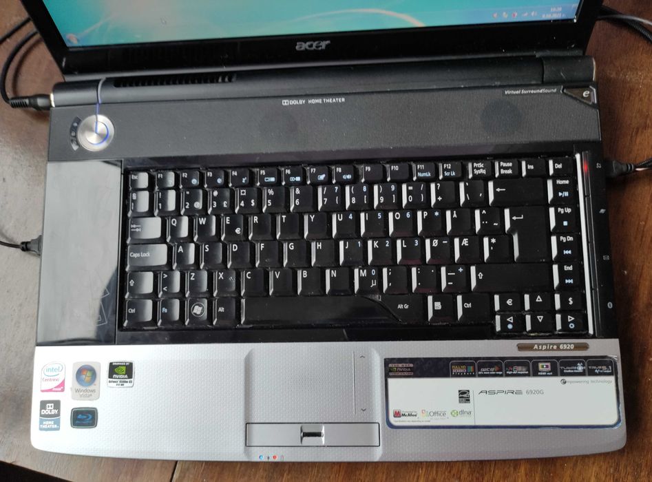 Acer aspire 6920g