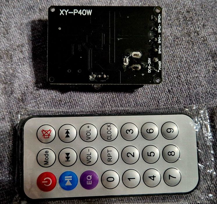 Amplificator cu bluetooth 2x50w