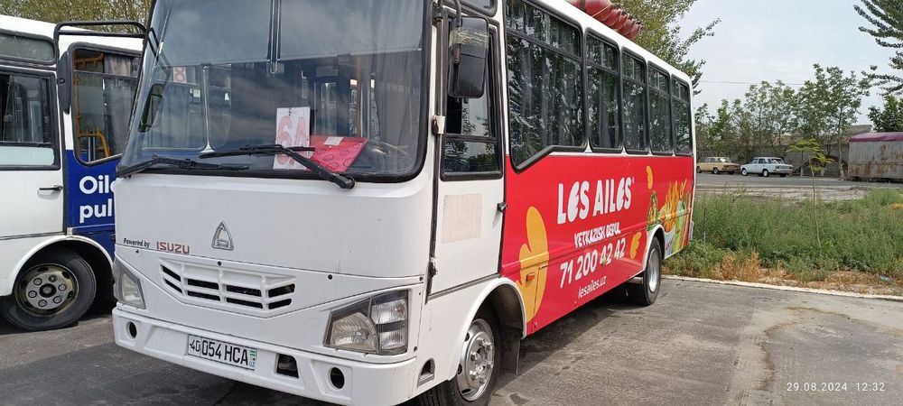 Samarqand // avtobuslarda reklama // tashqi reklama //