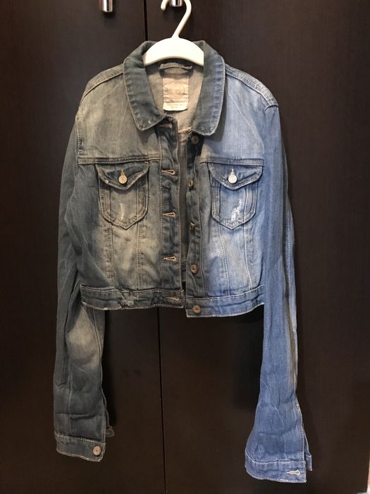 Geaca de blugi Bershka