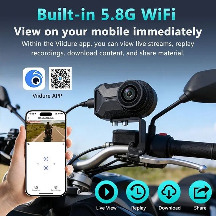 Vand camera de filmat moto