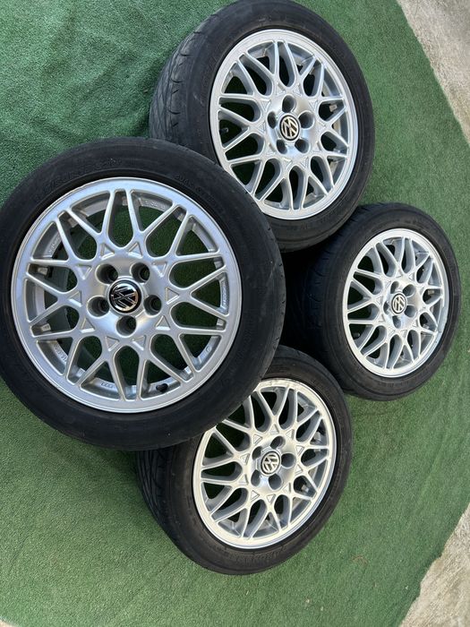 5x100 15 оргиналнин BBS за vw polo golf 4 bora seat skoda