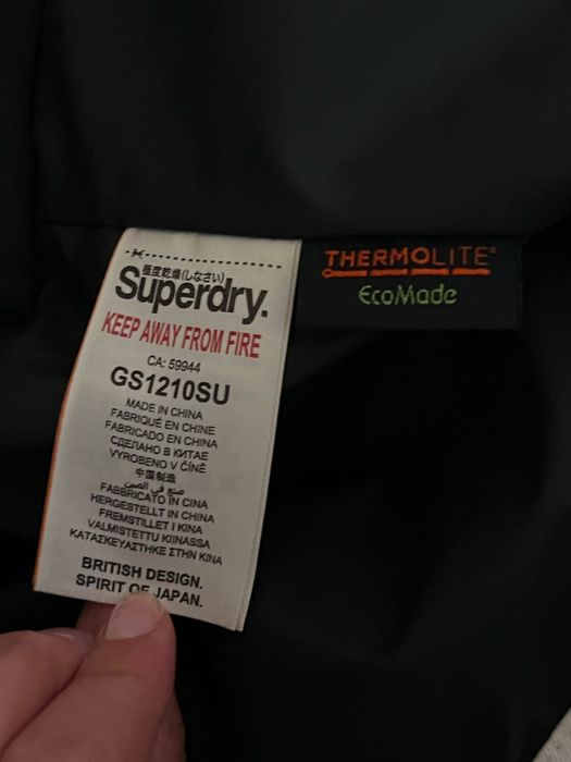 Geacă de schi / snowboard Superdry Snow Pro - 10/10 Performance System