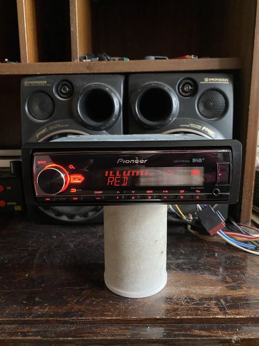 Pioneer MVH-X580BT -ТОП МОДЕЛ! - BLUETOOTH USB Радио за кола сд cd