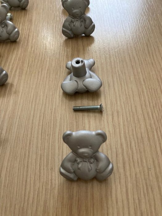 Мебелни дръжки мече, 23 броя