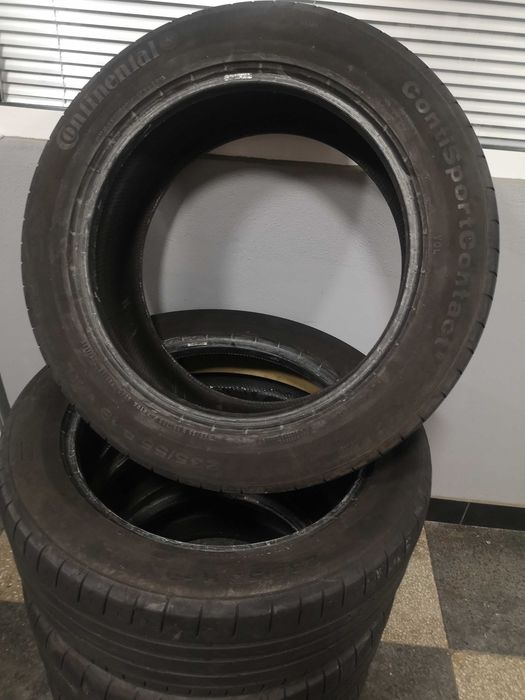 4бр 235/55/19 CONTINENTAL 4,5мм грайфер дот:20г +++