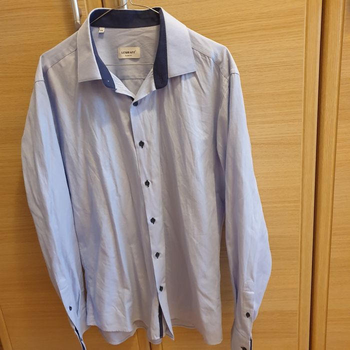 Camasa Legraff,,barbati,  mar XXL,bleu deschis