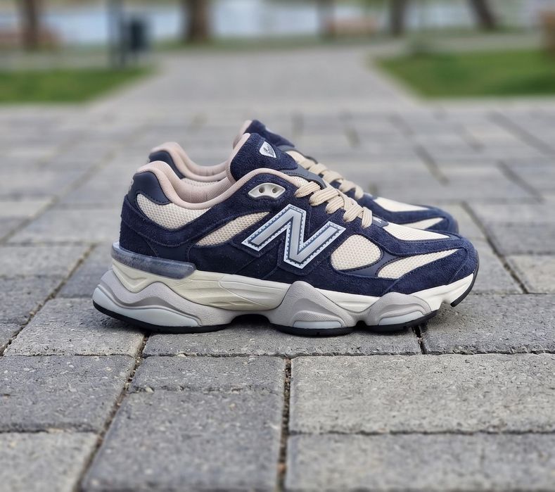 Adidasi New Balance 9060 Albastru Bleumarin - Full Box
