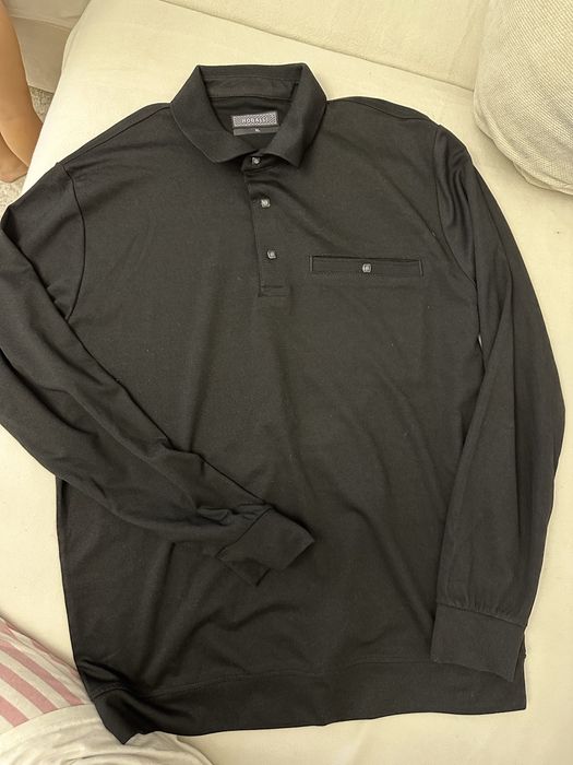 Мужская рубашка поло джемпер брюки