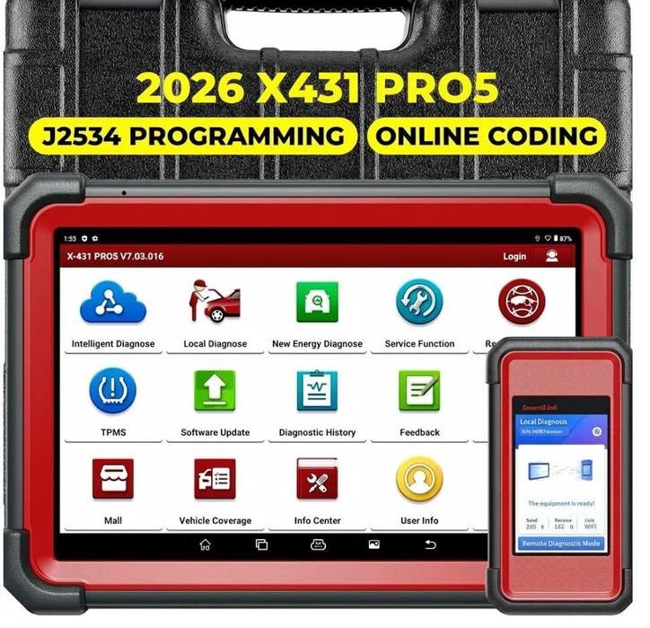Diagnoza / Tester Launch X431 PRO5 2026 Originala
