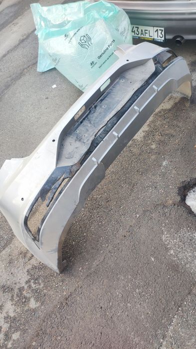 Задний бампер hyundai elantra 2019