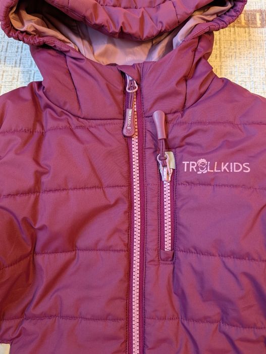 Детско зимно яке Trollkids размер 104 + подарък зимна шапка  Trollkids