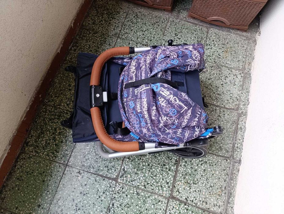 Детска лятна количка Cybex Eezy S Values for Life Trust blue 2019 синя