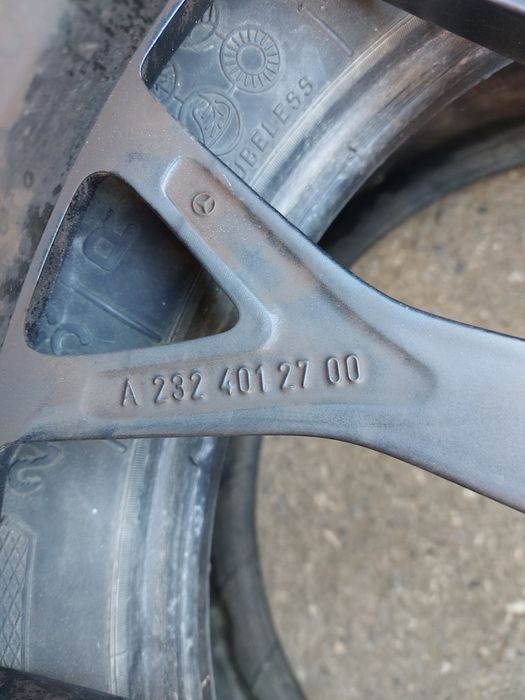 o janta 21 originala mercedes sl r232 w232 43 55 63 amg fata 9,5j et56