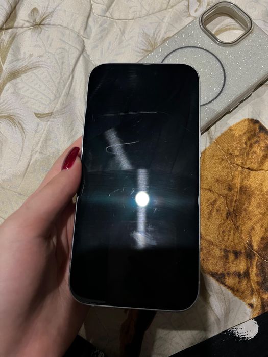 айфон 15 голубой