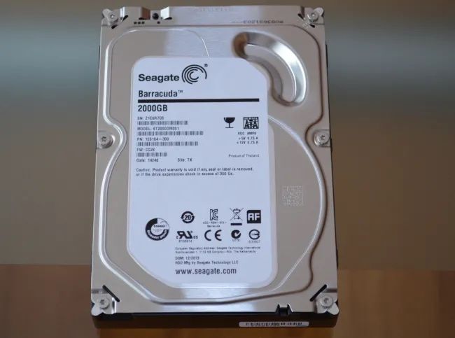 SeaGate Barracuda 2TB HDD 3.5 100%