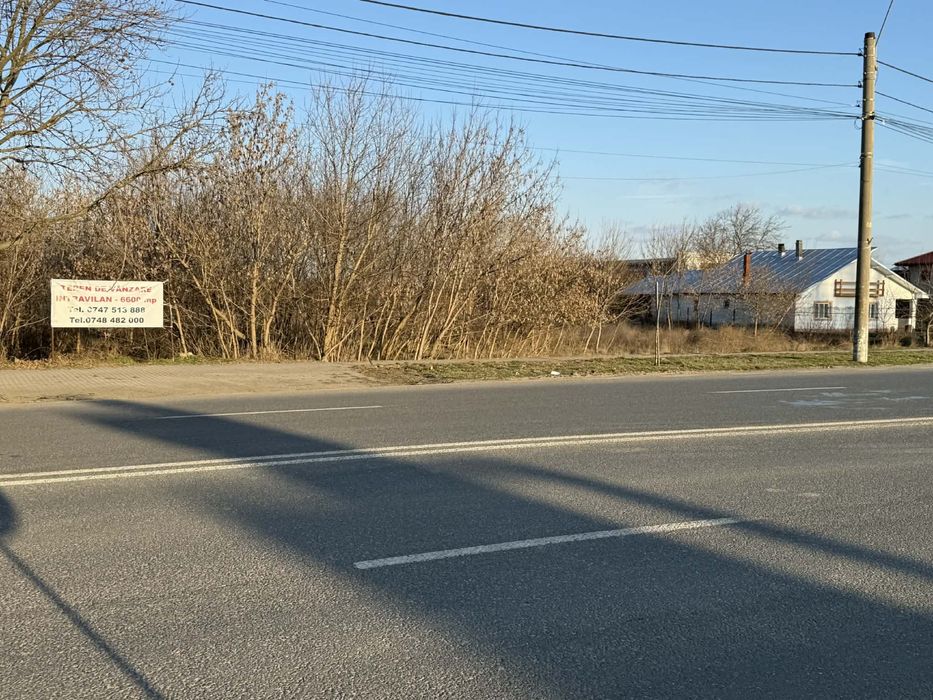 Vand teren intravilan tecuci 6600 mp