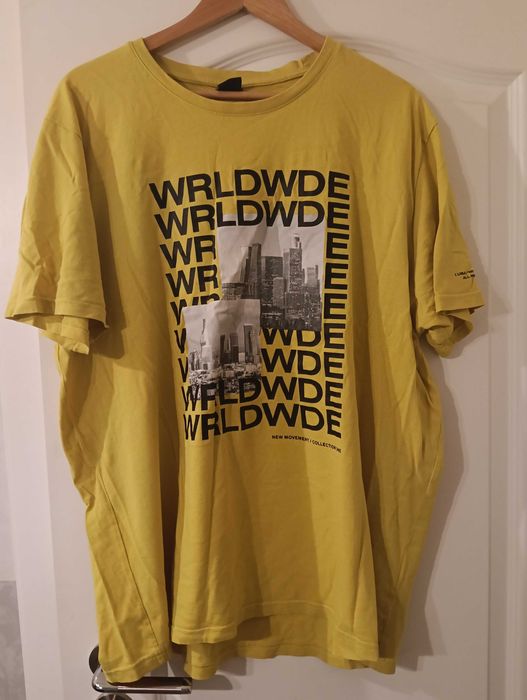Tricou bărbați XXL galben