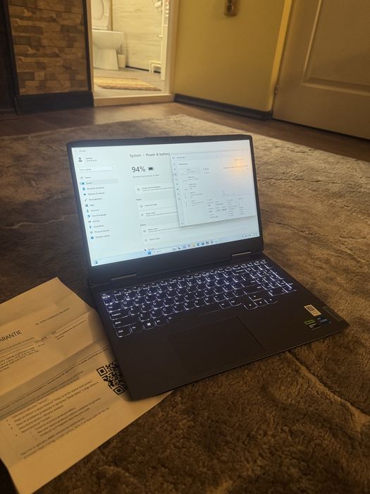 •Laptop Lenovo LOQ | I5 12450H | RTX 2050 | 16GB RAM DDR5 | 512GB SSD