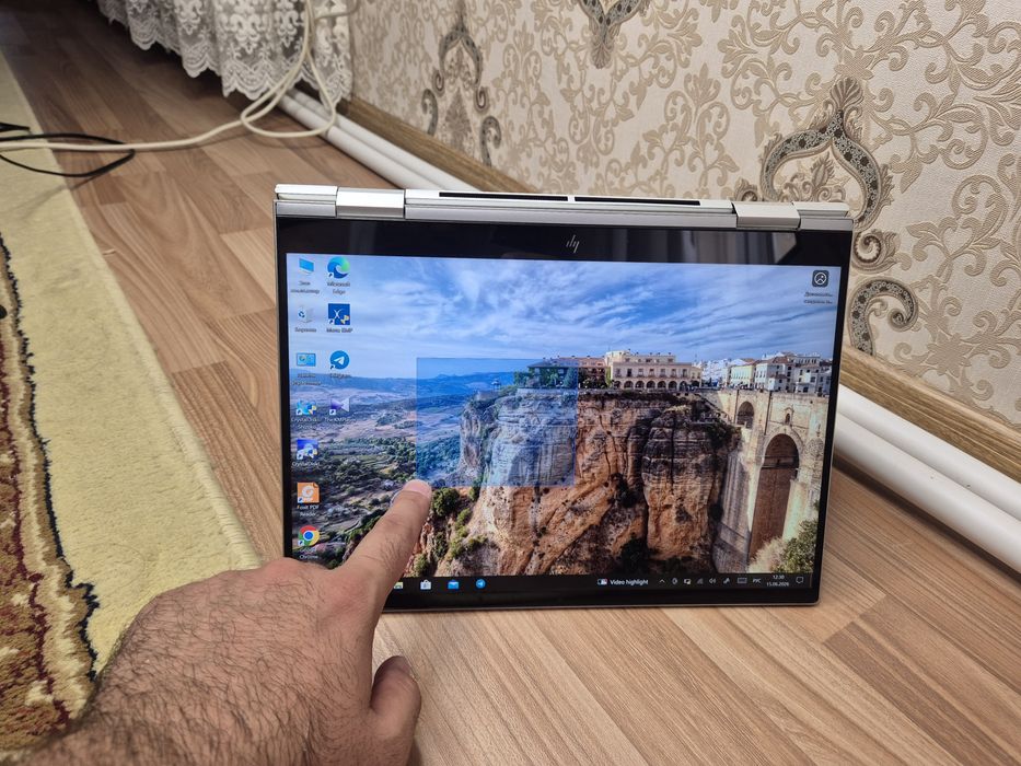Сенсорный ультрабук HP ENVY Laptop 14 intel Core i7го пок. 8/512 x360