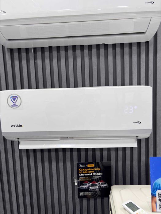 Кондиционер Welkin модель Apollon - 9,000 Btu / Инвертор / Low Voltage