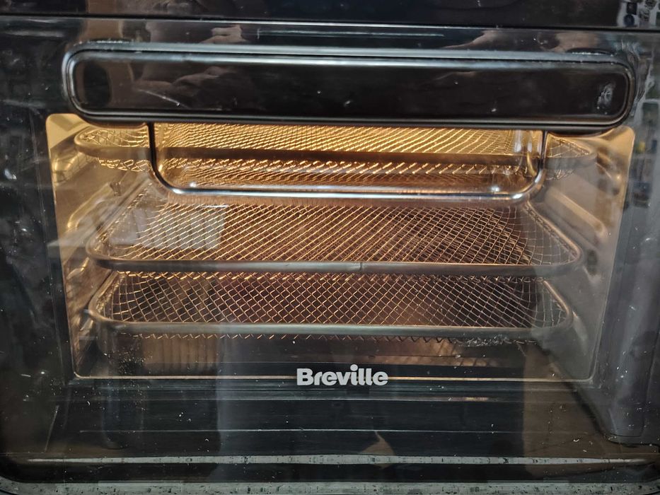 Airfryer, friteuză cu aer cald și rotisor, fără ulei, Breville, 10L