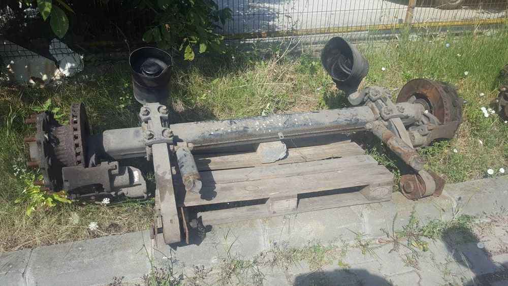 Axa trailer schmitz krone kogel