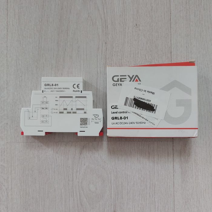 Професионално Реле за Ниво GEYA GRL8-01 (AC/DC 24V-240V) | Контрол на