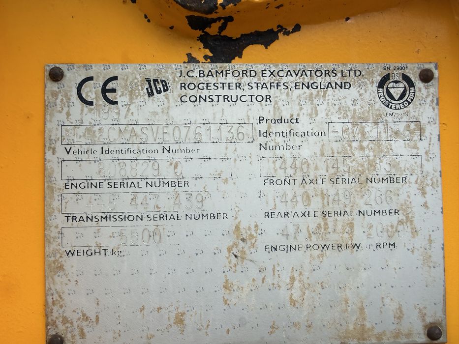 Buldoescavator jcb 2 cx