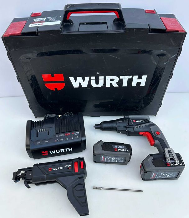 Wurth ATS 18 Automatic - Безчетков винтоверт за гипсокартон като нов!