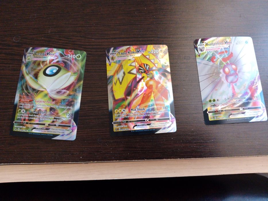Карточки pokemon Vmax