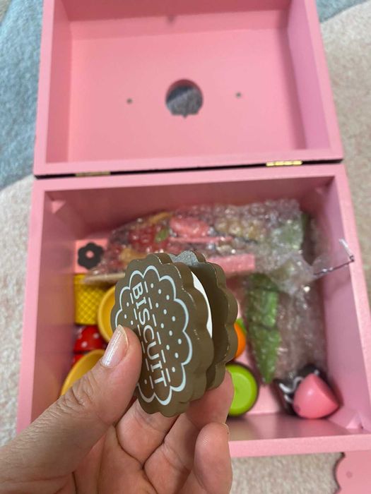 Детски дървен чаен сервиз