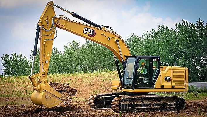 Гусеничный экскаватор САТ [323GX] 1.4м³