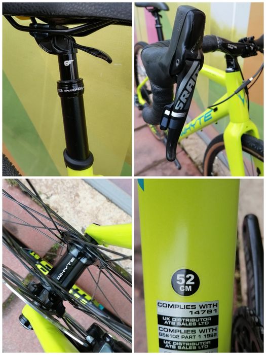 Гравел Велосипед Whyte Gisburn*Sram Force 1x11*Размер-52*Карбонова Вилка